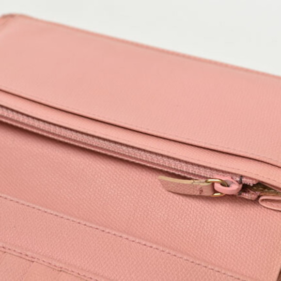 CHANEL Wallet Long with Button Motif Leather Rose A20904 - Picture 15 of 15